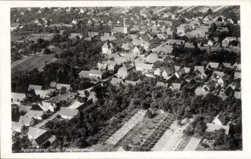 Ak Appenweier in Baden Schwarzwald, Fliegeraufnahme