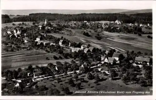 Ak Althütte in Württemberg, Fliegeraufnahme