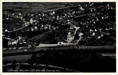 Ak Bad Rotenfels Gaggenau im Murgtal, Fliegeraufnahme