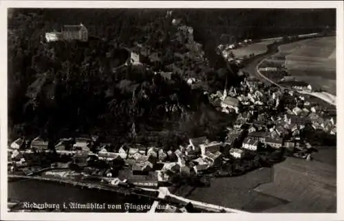 Ak Riedenburg in Niederbayern, Fliegeraufnahme