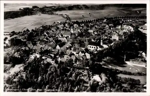 Ak Schongau in Oberbayern, Fliegeraufnahme