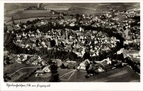 Ak Schrobenhausen in Oberbayern, Fliegeraufnahme