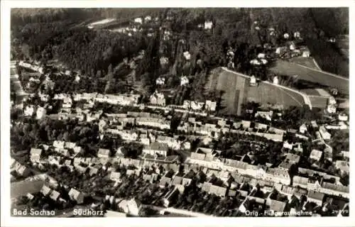 Ak Bad Sachsa im Harz, Fliegeraufnahme