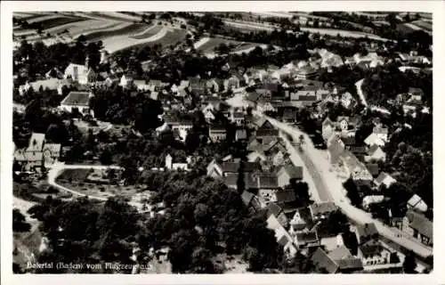 Ak Baiertal Wiesloch in Baden, Fliegeraufnahme