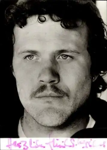 Ak Schauspieler Heinrich Giskes, Portrait, Autogramm