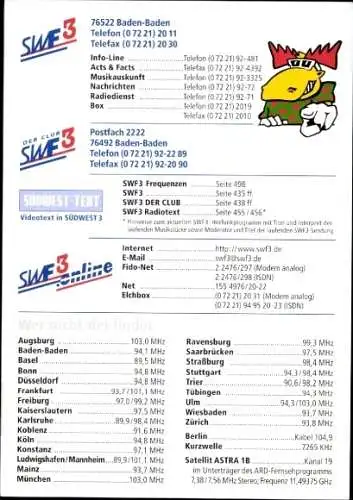 Ak Moderator Robby Gierer, Portrait, Autogramm