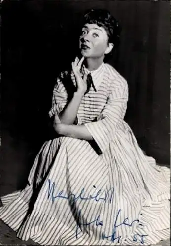 Ak Schauspielerin Iska Geri, Portrait, Autogramm