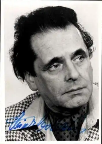 Ak Schauspieler Heinz Gerlach, Portrait, Autogramm