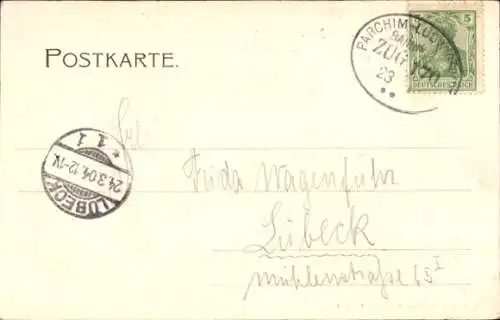 Ak Neustadt Glewe in Mecklenburg, Alte Burg