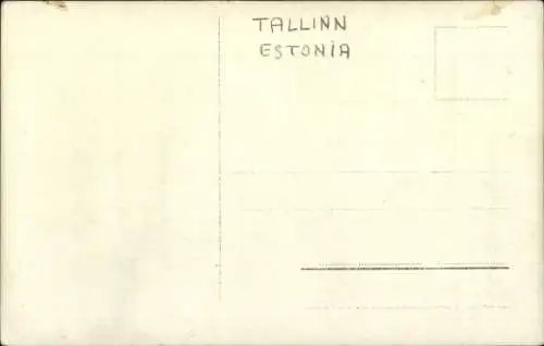 Foto Ak Tallinn Reval Estland, Gesamtansicht, Kirche