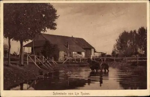 Ak Kurland Lettland, Schmiede, Lje Tjusan