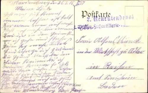Ak Baltijsk Pillau Ostpreußen, Denkmal des Großen Kurfürsten