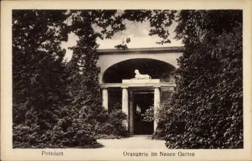 Ak Potsdam, Orangerie, Neuer Garten