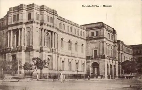 Ak Kalkutta Kalkutta Kalkutta Indien, Museum