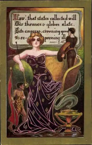 Jugendstil Ak Law, that states collected will o'ver thrones and globes elate