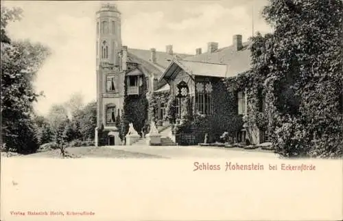 Ak Ostseebad Eckernförde, Schloss Hohenstein