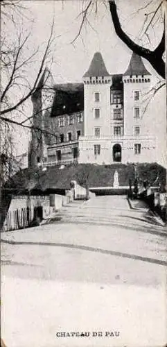 Ak Pau Pyrénées-Atlantiques, Schloss