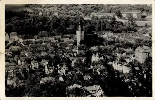 Ak Sondershausen Thüringen, Blick vom Rondell auf die Stadt mit Umgebung