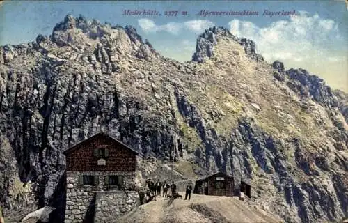 Ak Garmisch Partenkirchen in Oberbayern, Meilerhütte