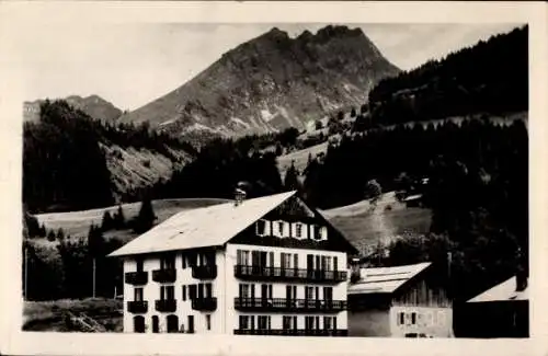 Ak Abondance Haute Savoie, Hotel des Edelweis