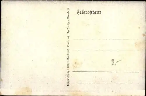 Ak Feindliche Minenwerfer, französische Soldaten, I. WK