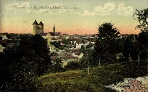 Ak Bad Klosterlausnitz in Thüringen, Panorama