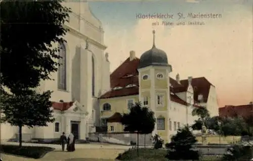 Ak Panschwitz Kuckau Oberlausitz, Kloster St. Marienstern mit Abtei und Institut