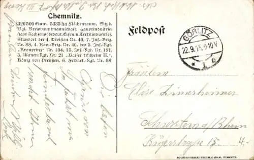 Ak Chemnitz in Sachsen, Ballonaufnahme, Markt und Rathaus