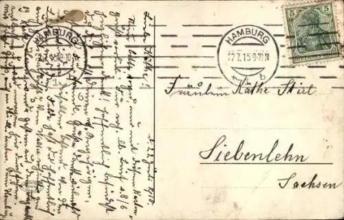 Ak Hamburg Eimsbüttel, Park