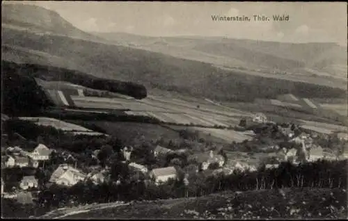 Ak Winterstein Thüringer Wald, Gesamtansicht