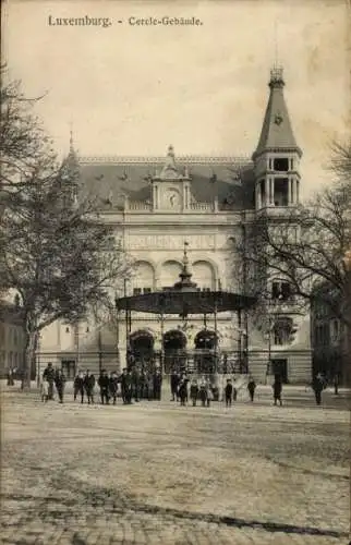 Ak Luxembourg Luxemburg, Cercle-Gebäude