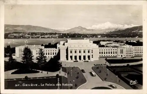 Ak Genf Genf Schweiz, Palais des Nations