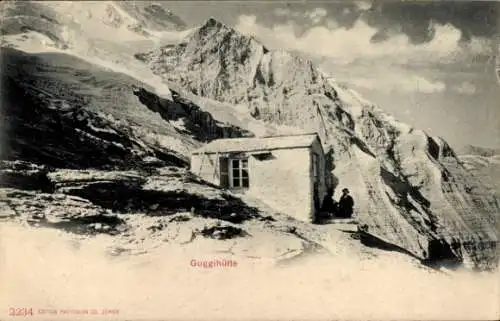 Ak Lauterbrunnen Kanton Bern, Guggihütte