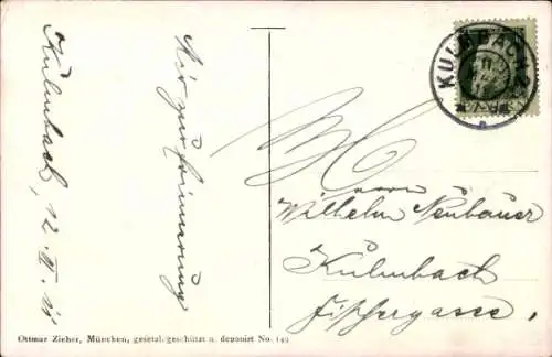 Briefmarken Ak Königreich Bayern, Prinzregent Luitpold von Bayern