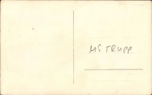 Foto Ak Deutsche Soldaten in Uniformen, MG-Trupp