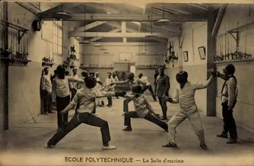 Ak Ecole Polytechnique, la Salle d'escrime