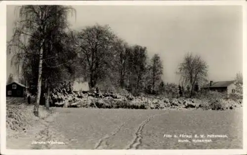 Ak Järnsta Schweden, Vilohem, Winter