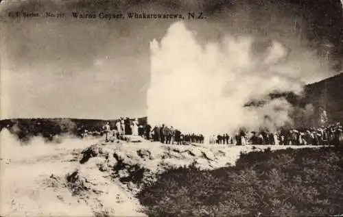 Ak Whakarewarewa Rotorua Neuseeland, Wairoa-Geysir