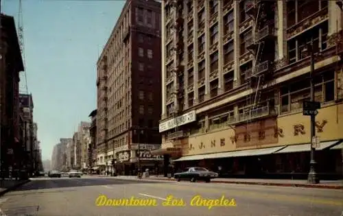 Ak Los Angeles Kalifornien USA, Innenstadt, Broadway
