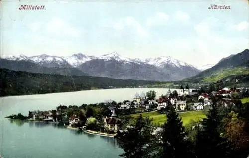 Ak Millstatt am See Kärnten, Gesamtansicht