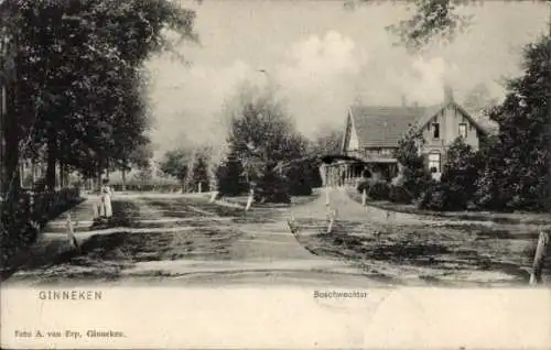 Ak Ginneken in Bavel Nordbrabant, Boschwachter