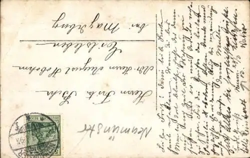 Foto Ak Neumünster in Holstein, Wohnhaus