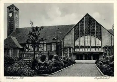 Ak Oldenburg im Großherzogtum Oldenburg, Hauptbahnhof