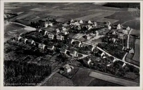 Ak Wackersdorf in der Oberpfalz, Fliegeraufnahme