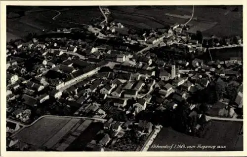 Ak Eichendorf in Niederbayern, Fliegeraufnahme