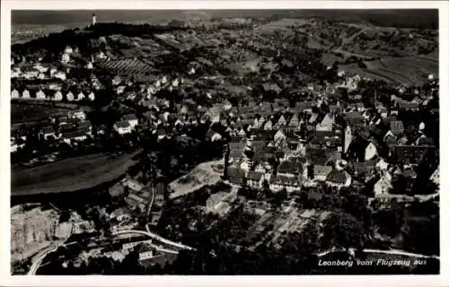 Ak Leonberg in Württemberg, Fliegeraufnahme