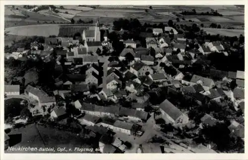 Ak Neukirchen Balbini in der Oberpfalz, Fliegeraufnahme