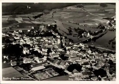 Ak Roding in der Oberpfalz, Fliegeraufnahme