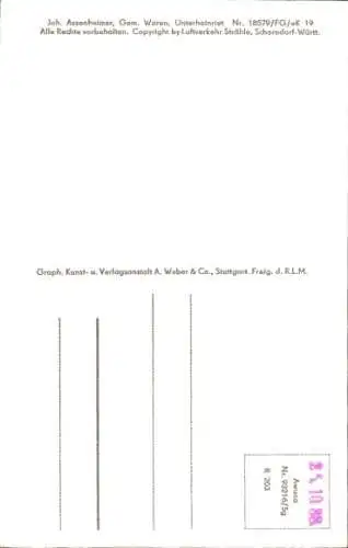 Ak Oberheinriet Unterheinriet Untergruppenbach, Fliegeraufnahme
