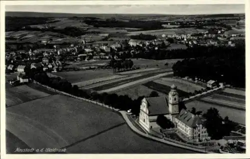 Ak Neustadt an der Waldnaab, Fliegeraufnahme